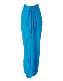 rok turquoise, turquoise rok kopen, lichtblauwe rok kopen, wikkelrok lichtblauw,